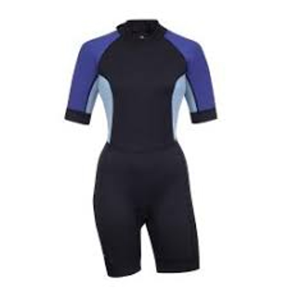 BLUE LADIES SEA-DOO SHORTY WETSUIT - MEDIUM
